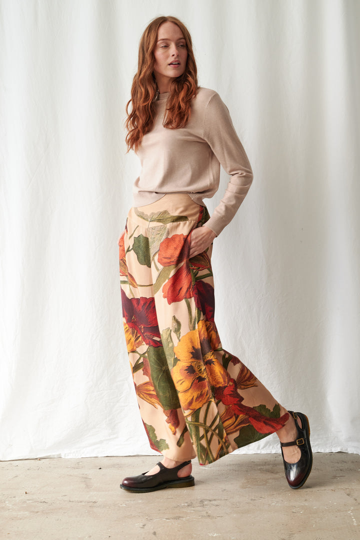 Nasturtium Fawn Palazzo Pants - One Hundred Stars