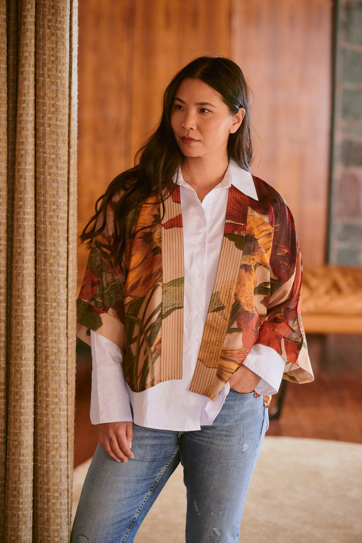 Nasturtium Fawn Kimono - One Hundred Stars