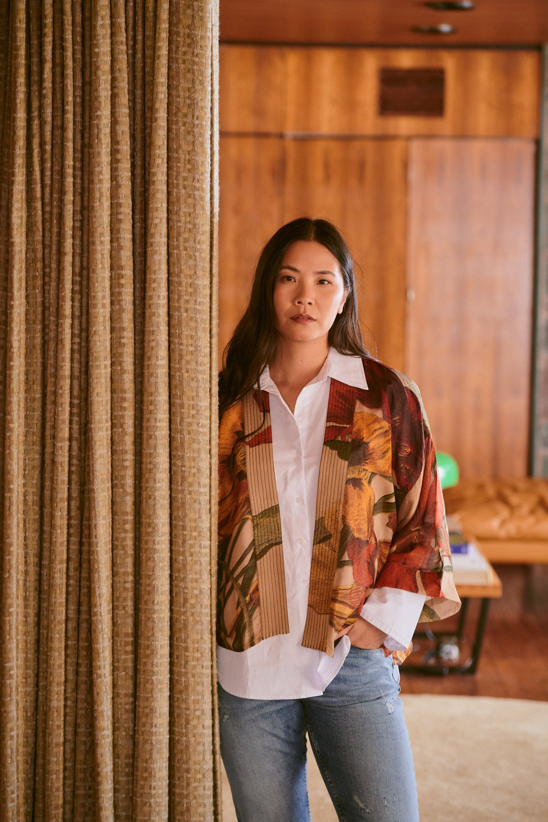 Nasturtium Fawn Kimono - One Hundred Stars