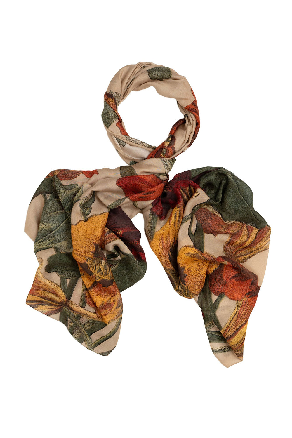 Nasturtium Fawn Scarf - One Hundred Stars