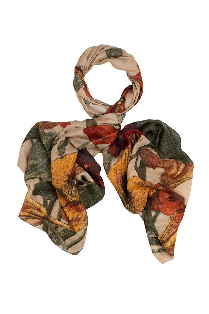 Nasturtium Fawn Scarf - One Hundred Stars