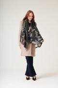 Orchid Black Scarf
