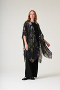 Orchid Black Wool Throwover