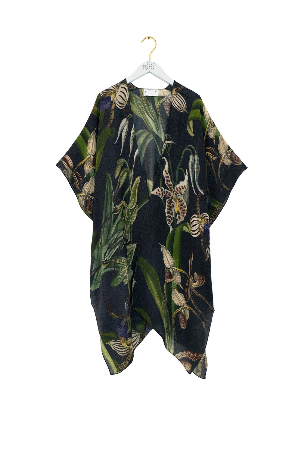 Orchid Black Wool Throwover - One Hundred Stars