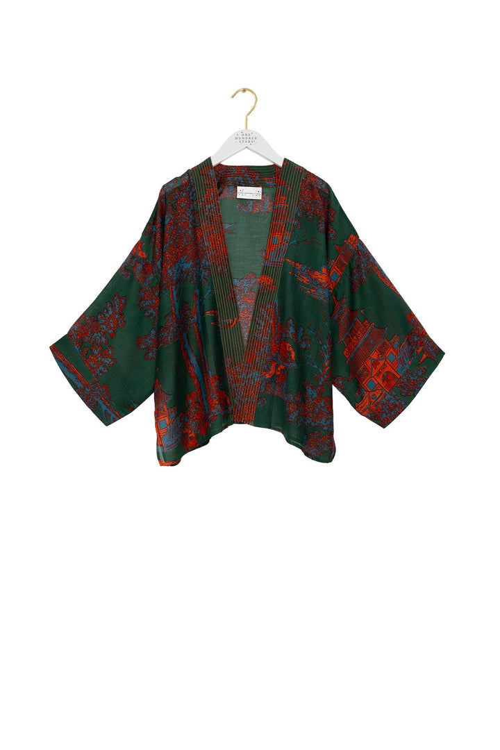Pagoda Forest Kimono
