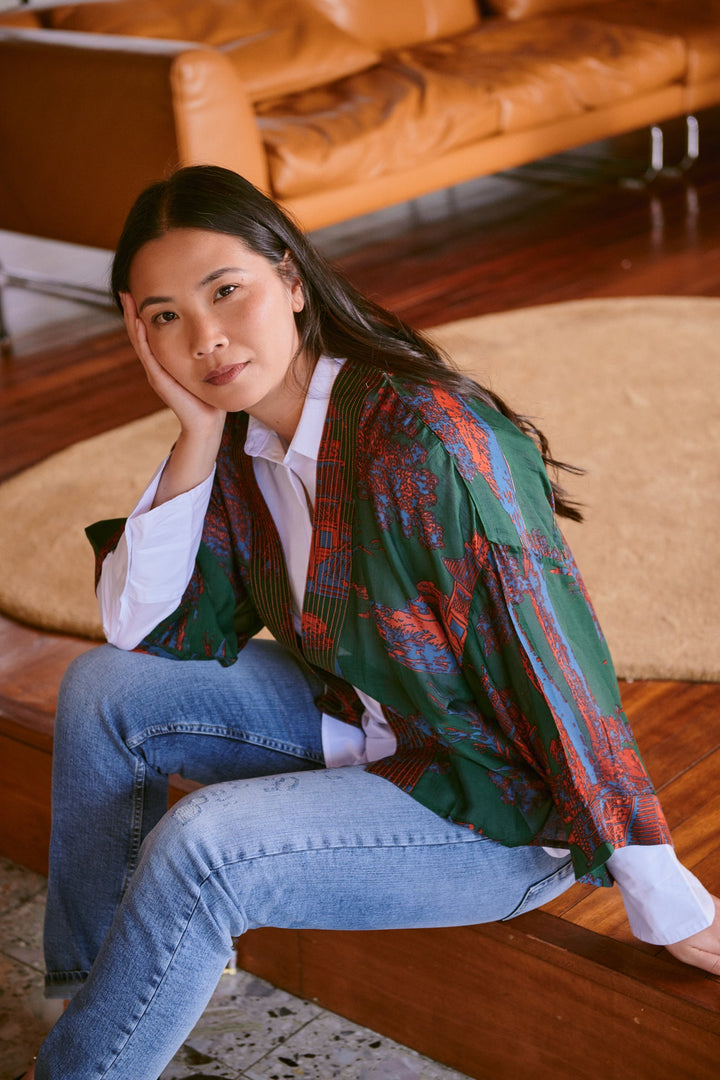 Pagoda Forest Kimono