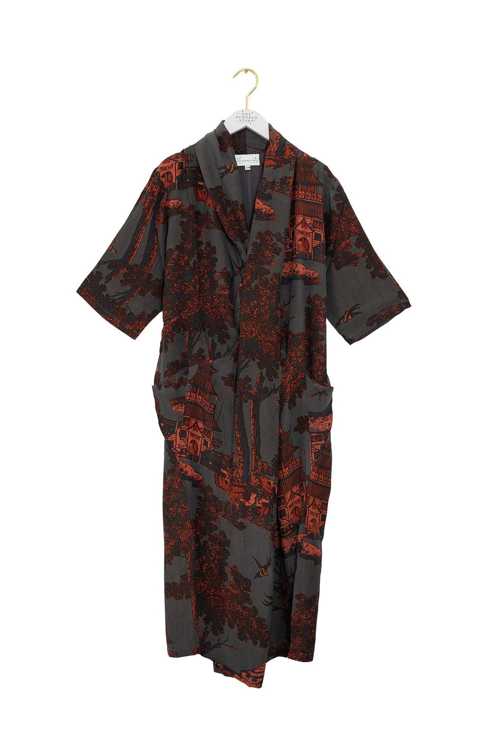Pagoda Pewter Rachel Dress - One Hundred Stars