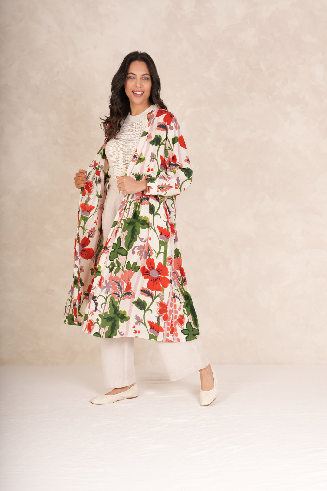 Poppy Jacket Poppy Red Duster Jacket – One Hundred Stars