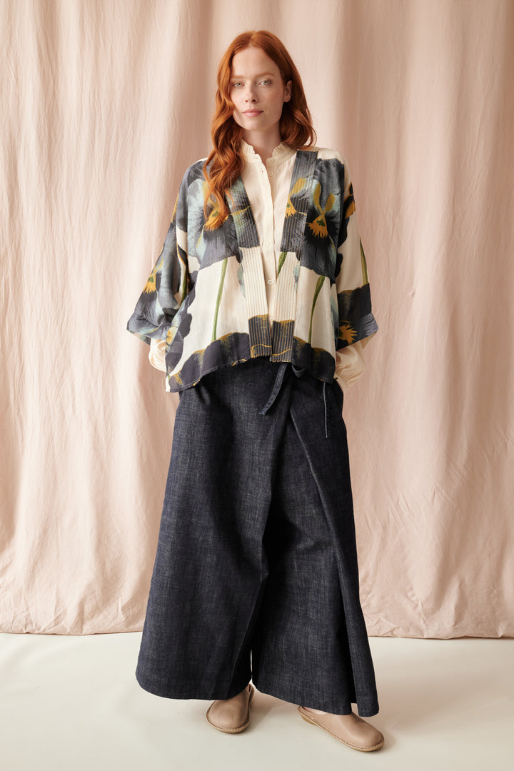 Pansy Kimono - One Hundred Stars
