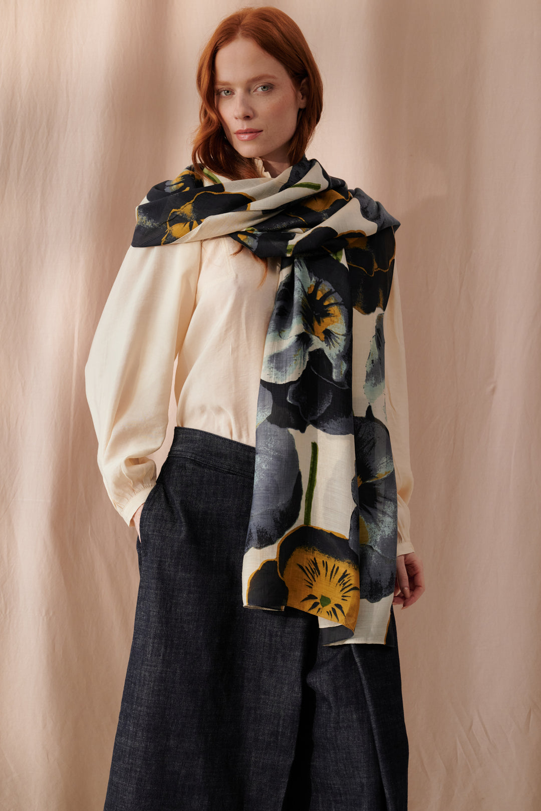 Pansy Scarf - One Hundred Stars