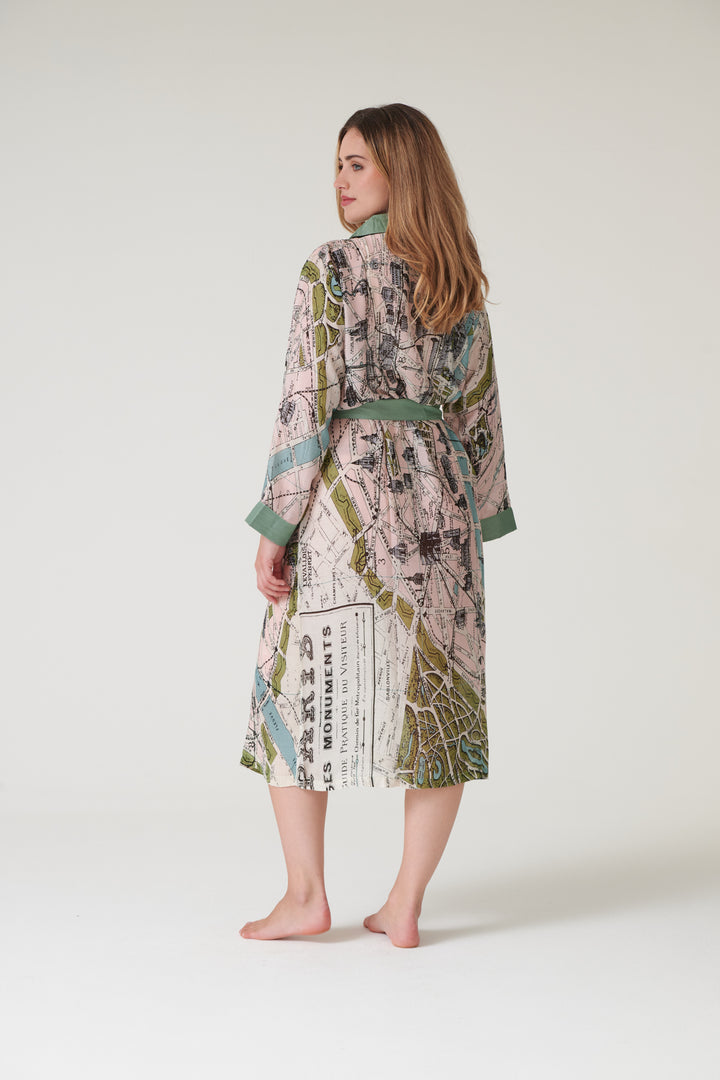 Paris Map Gown - One Hundred Stars