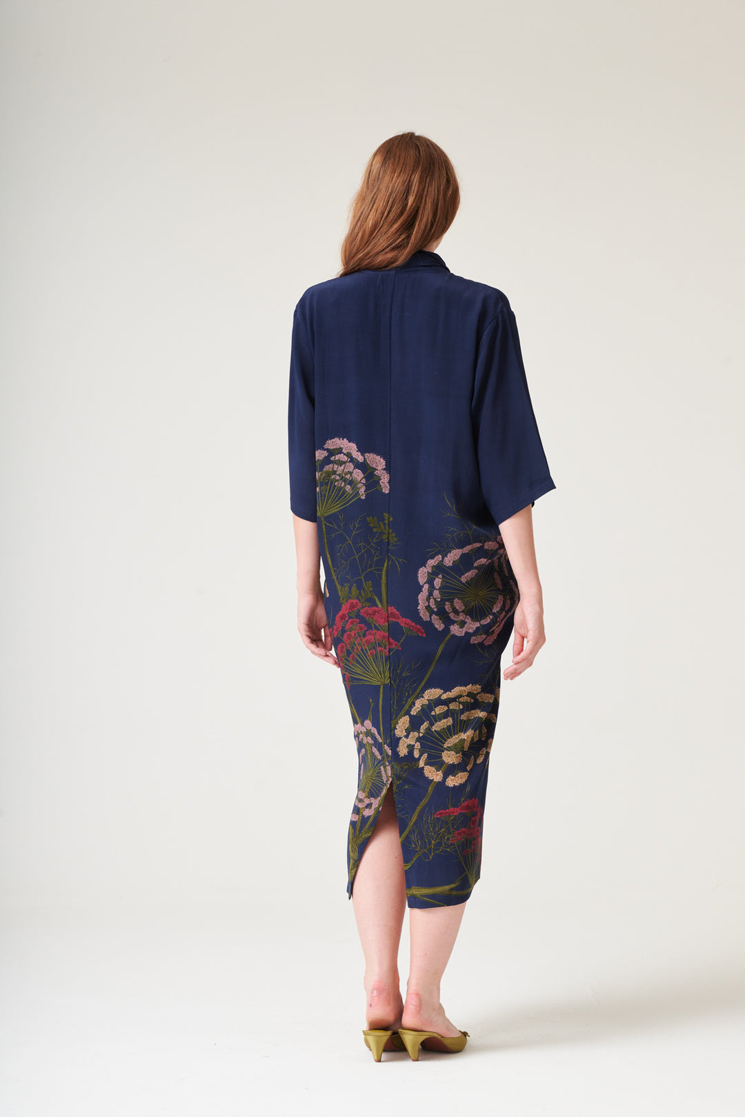 Parsley Seed Navy Rachel Dress - One Hundred Stars