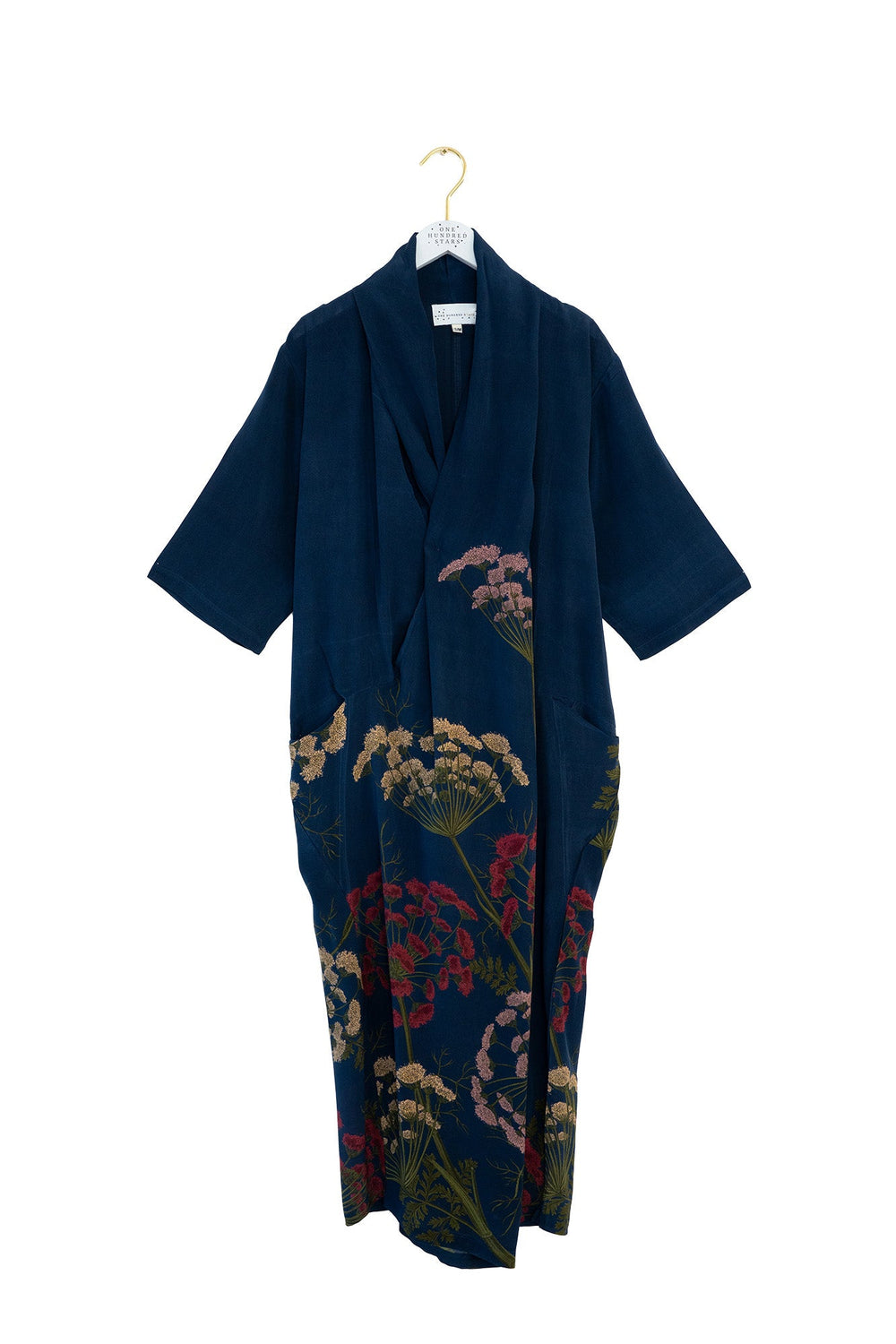 Parsley Seed Navy Rachel Dress - One Hundred Stars