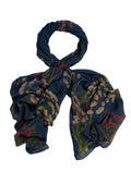 Parsley Seed Navy Scarf