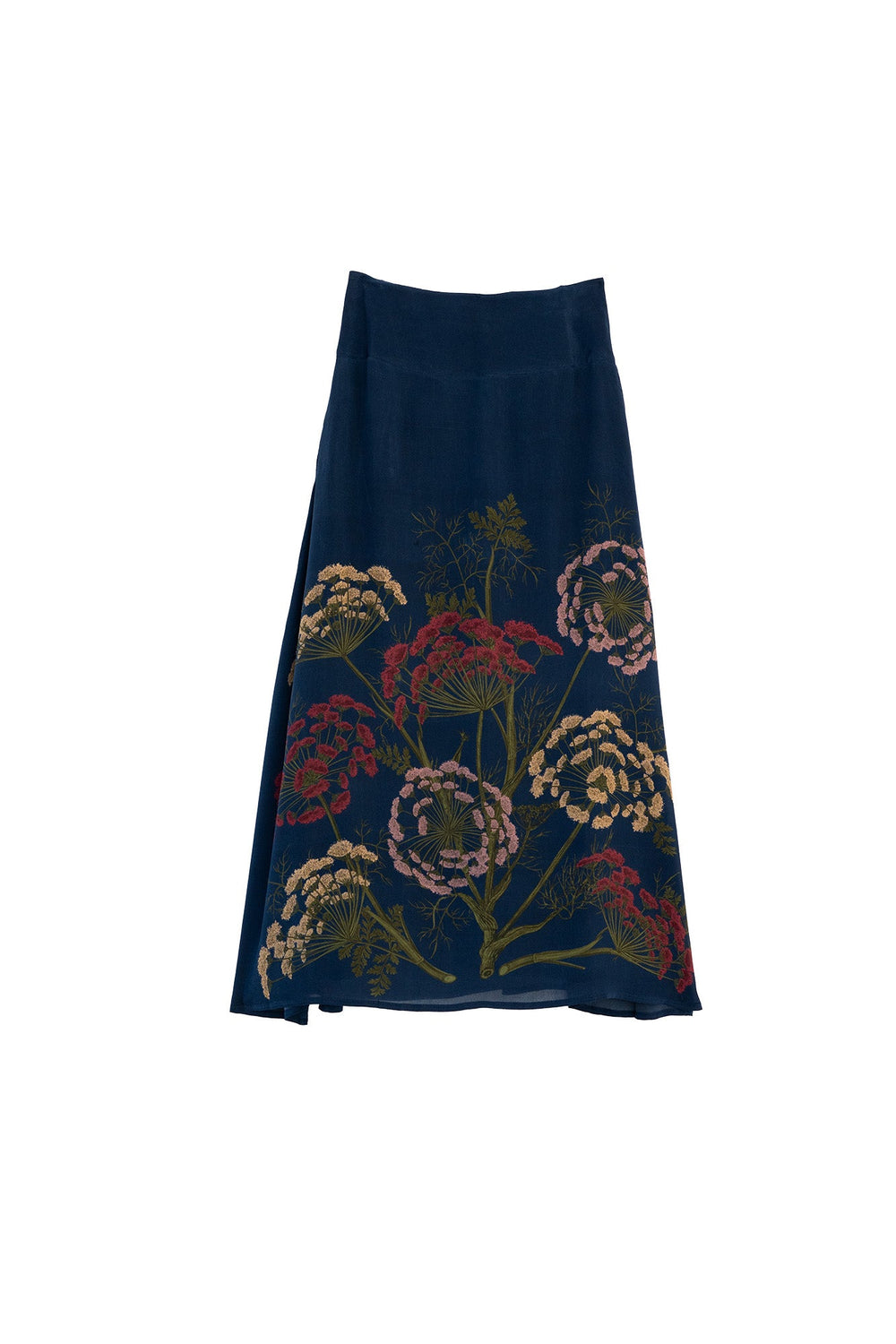 Parsley Seed Navy A - line Maxi Skirt - One Hundred Stars