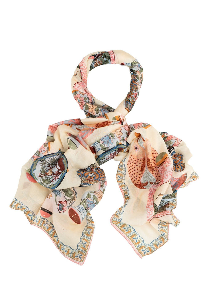 Perfume Bottles Blush Scarf - One Hundred Stars
