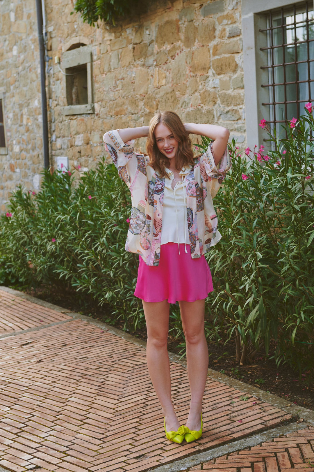 Perfume Bottles Blush Kimono - One Hundred Stars