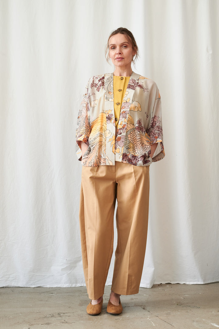 Phoenix Grey Kimono
