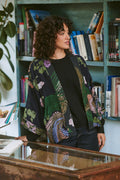 Phoenix Midnight Blue Kimono