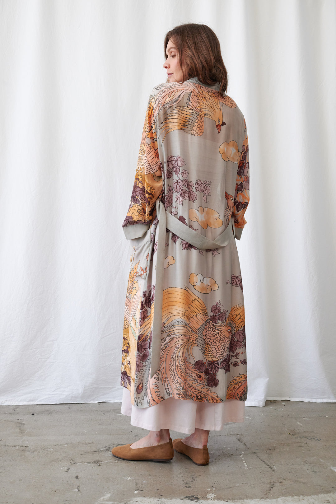 Phoenix Grey Gown