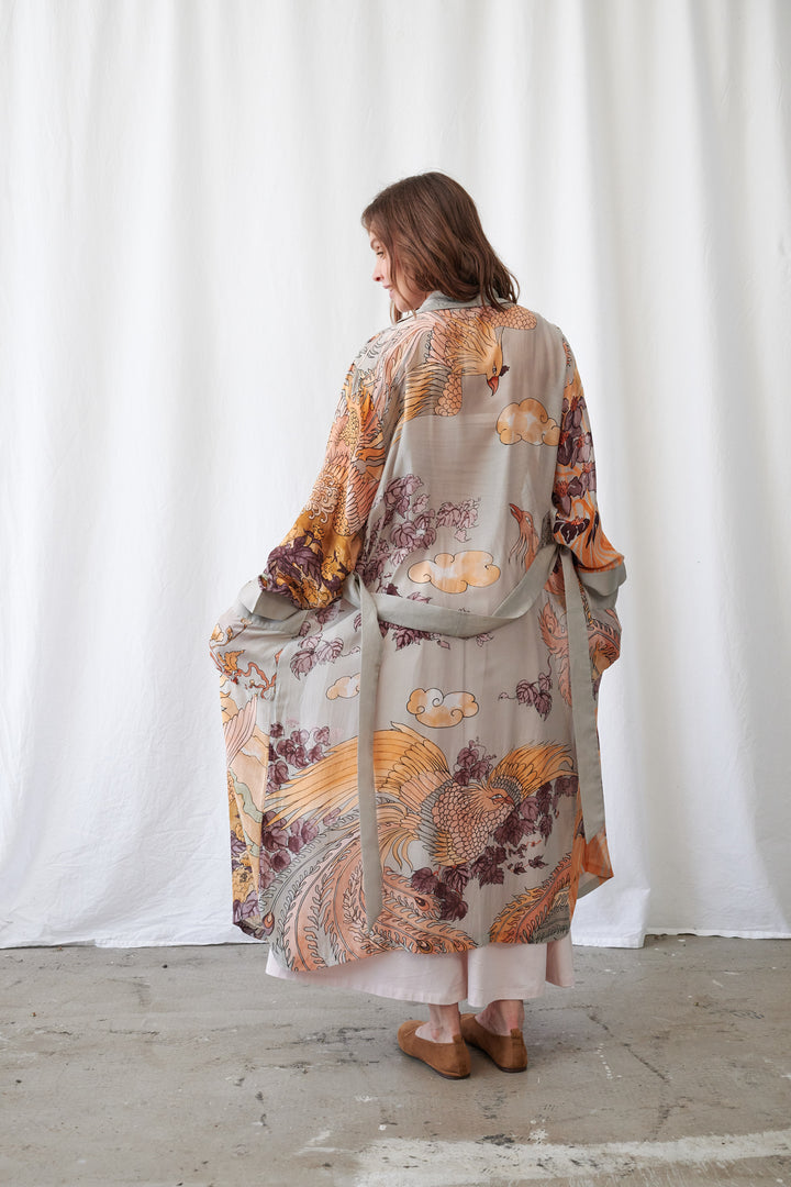 Phoenix Grey Gown