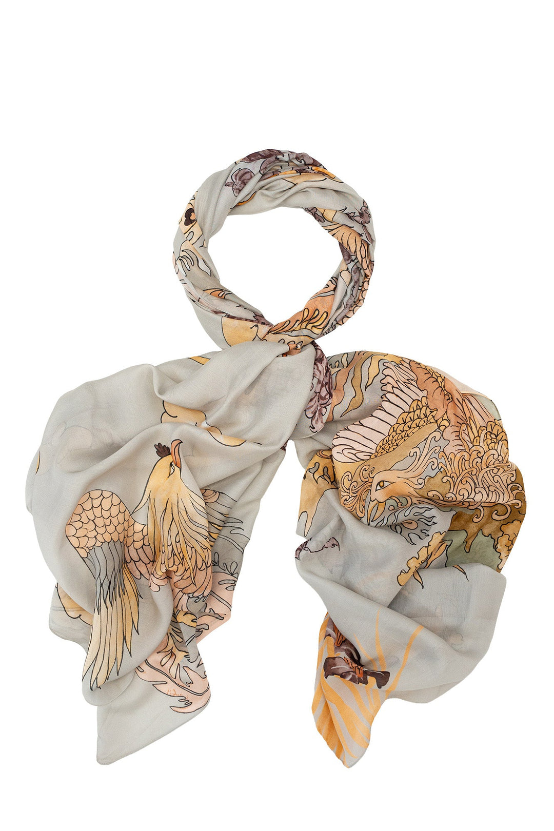Phoenix Grey Scarf