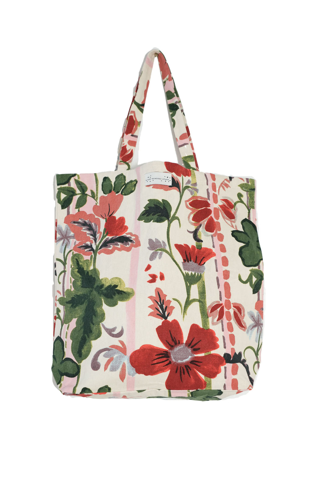 Poppy Red Canvas Bag - One Hundred Stars