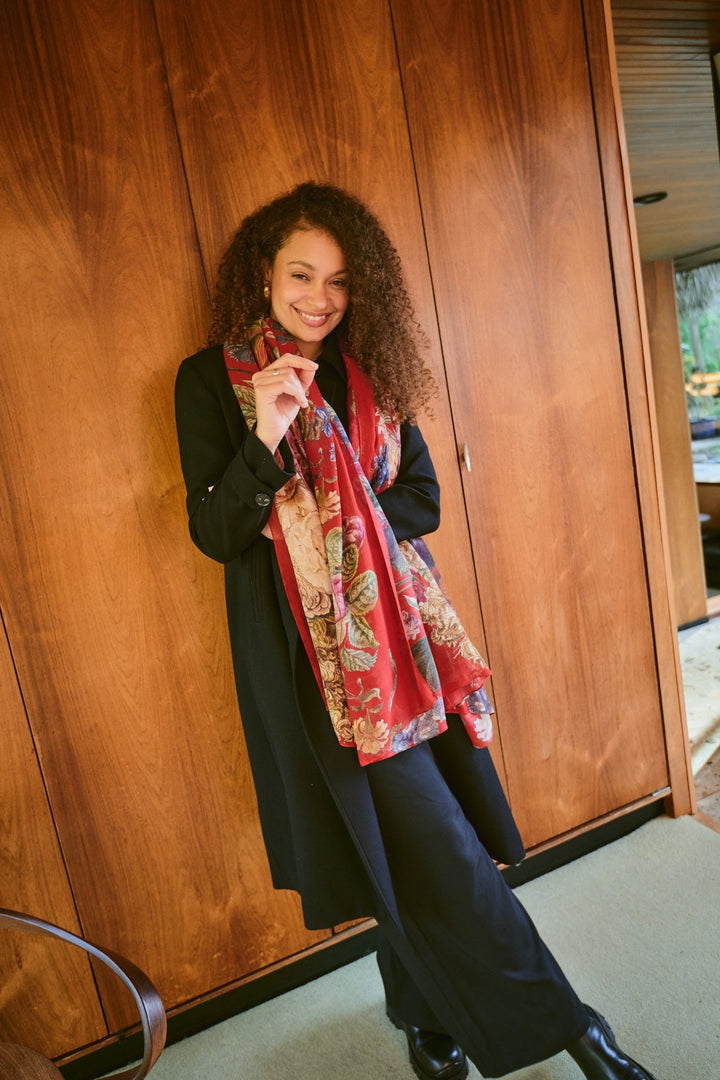 Primula Berry Scarf - One Hundred Stars