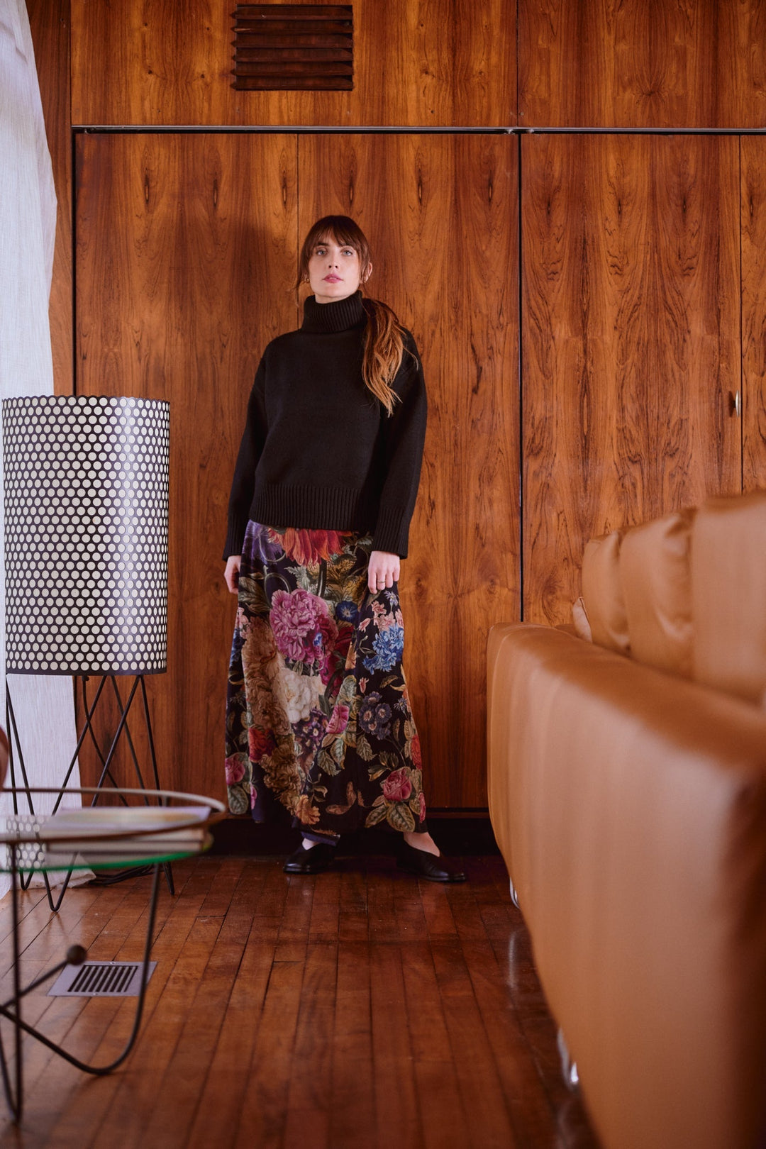 Primula Black A - line Maxi Skirt - One Hundred Stars