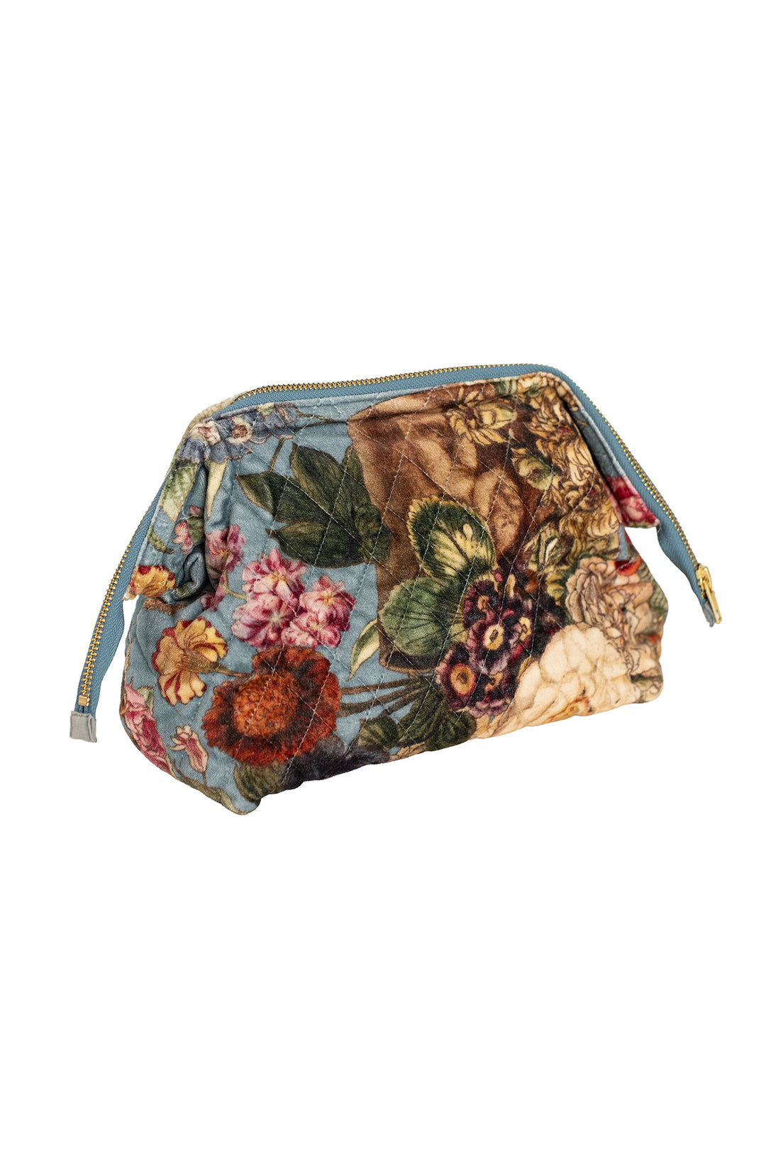 Primula Blue Velvet Pouch - One Hundred Stars