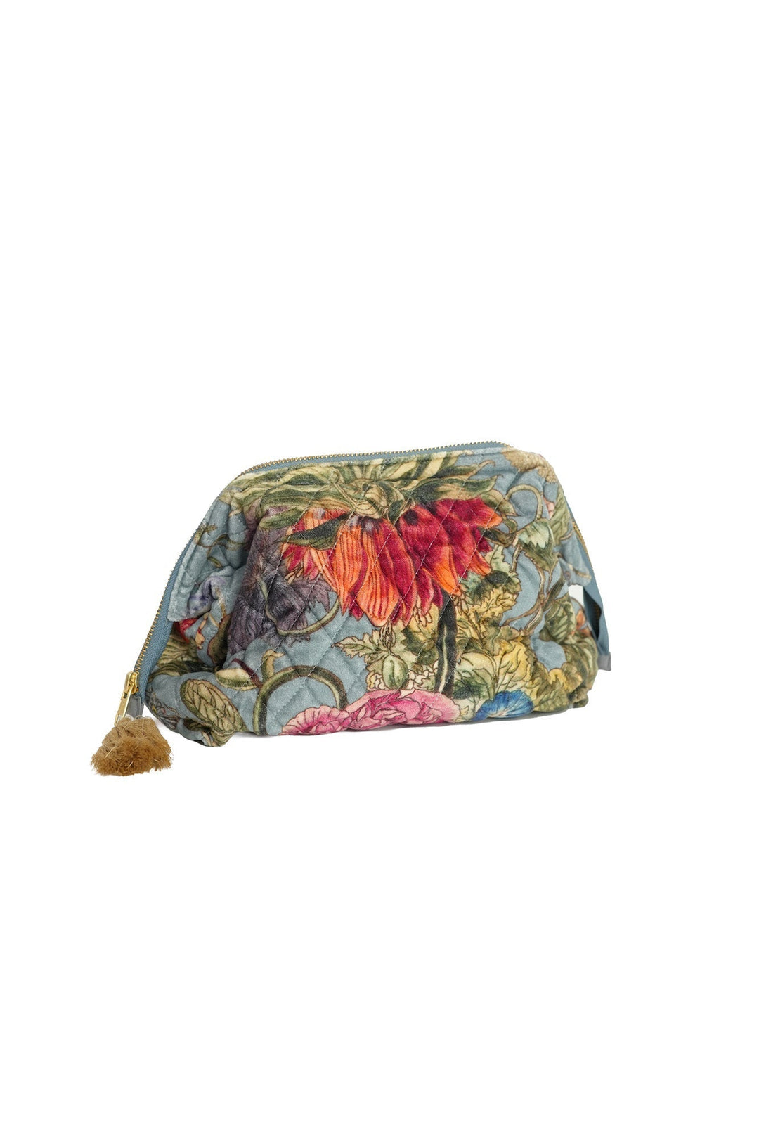 Primula Blue Velvet Pouch - One Hundred Stars