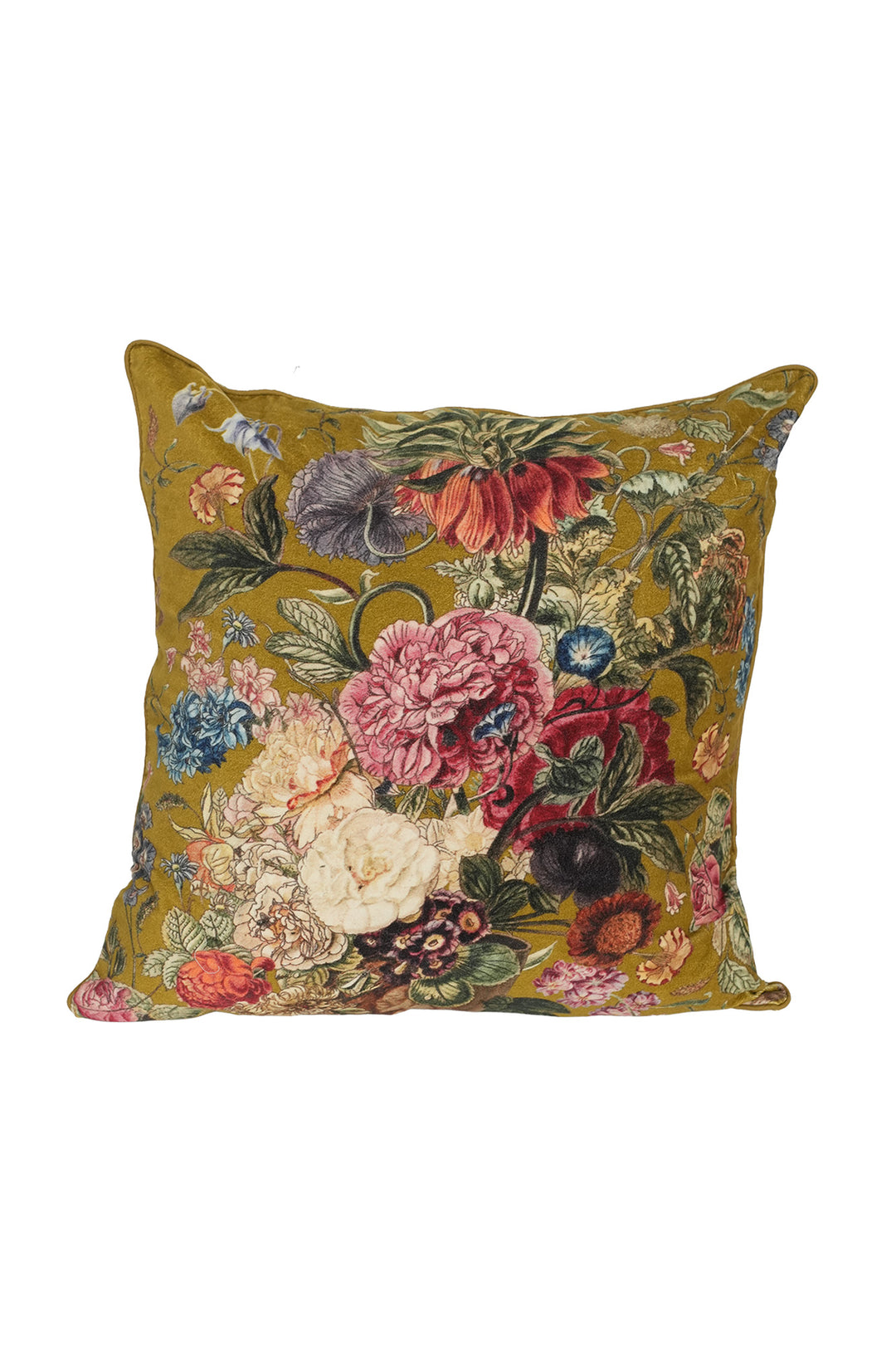 Primula Gold Velvet Cushion - One Hundred Stars
