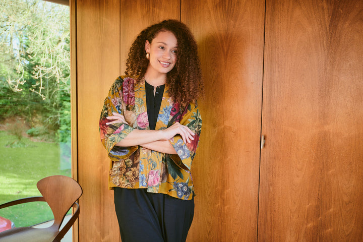 Primula Gold Kimono