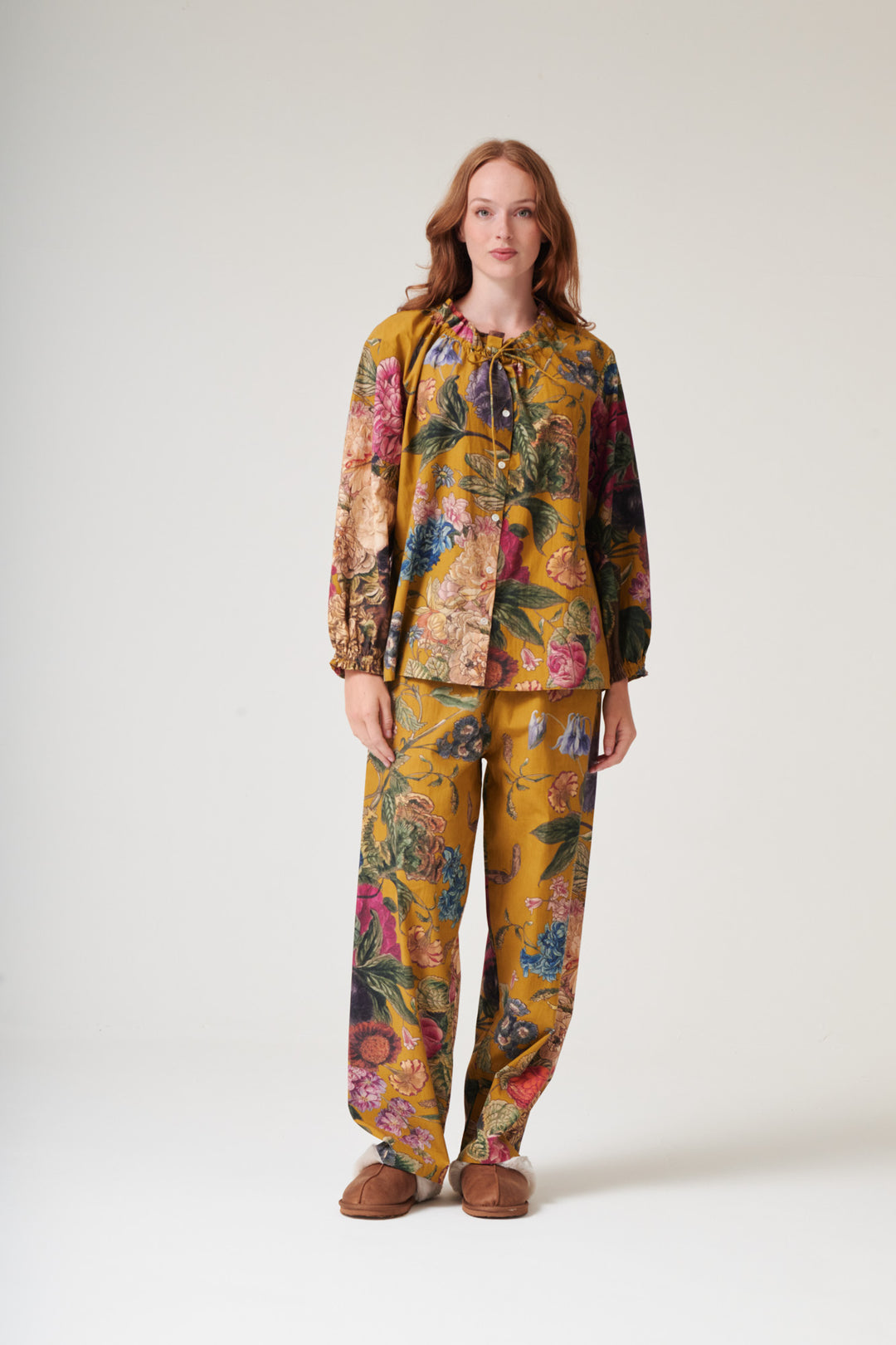 Primula Gold Poplin Pyjama Set - One Hundred Stars