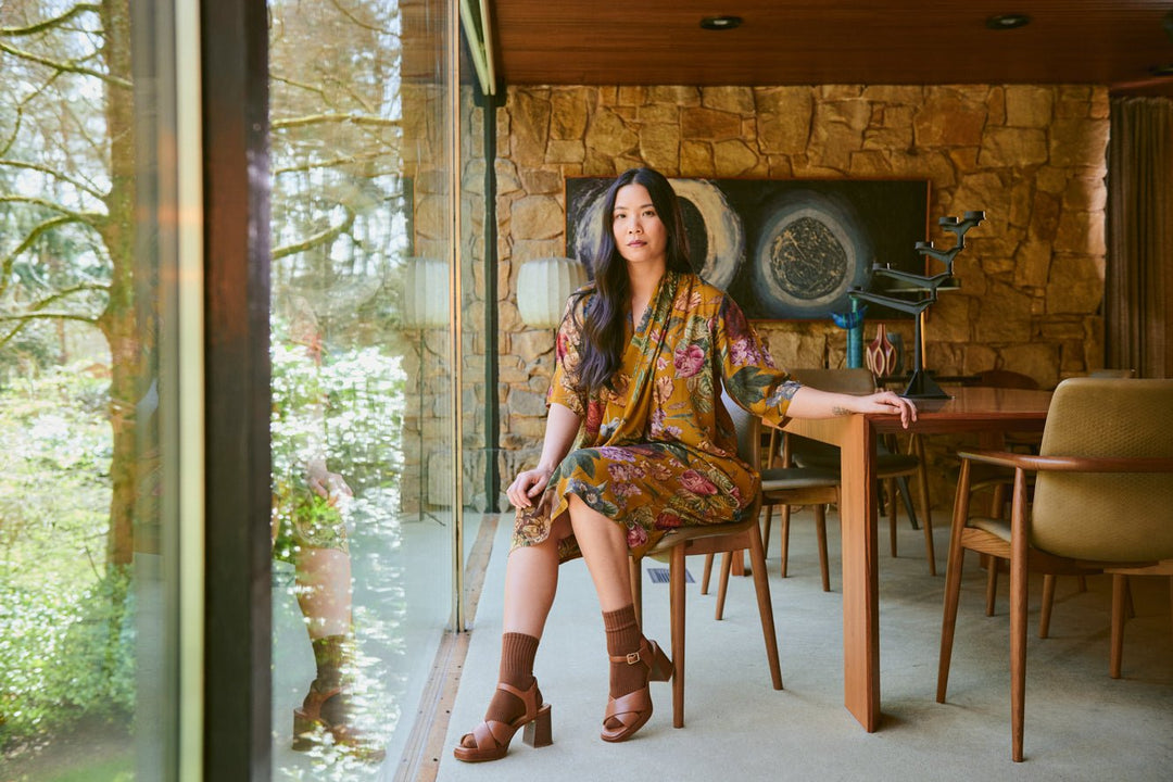 Primula Gold Rachel Dress - One Hundred Stars