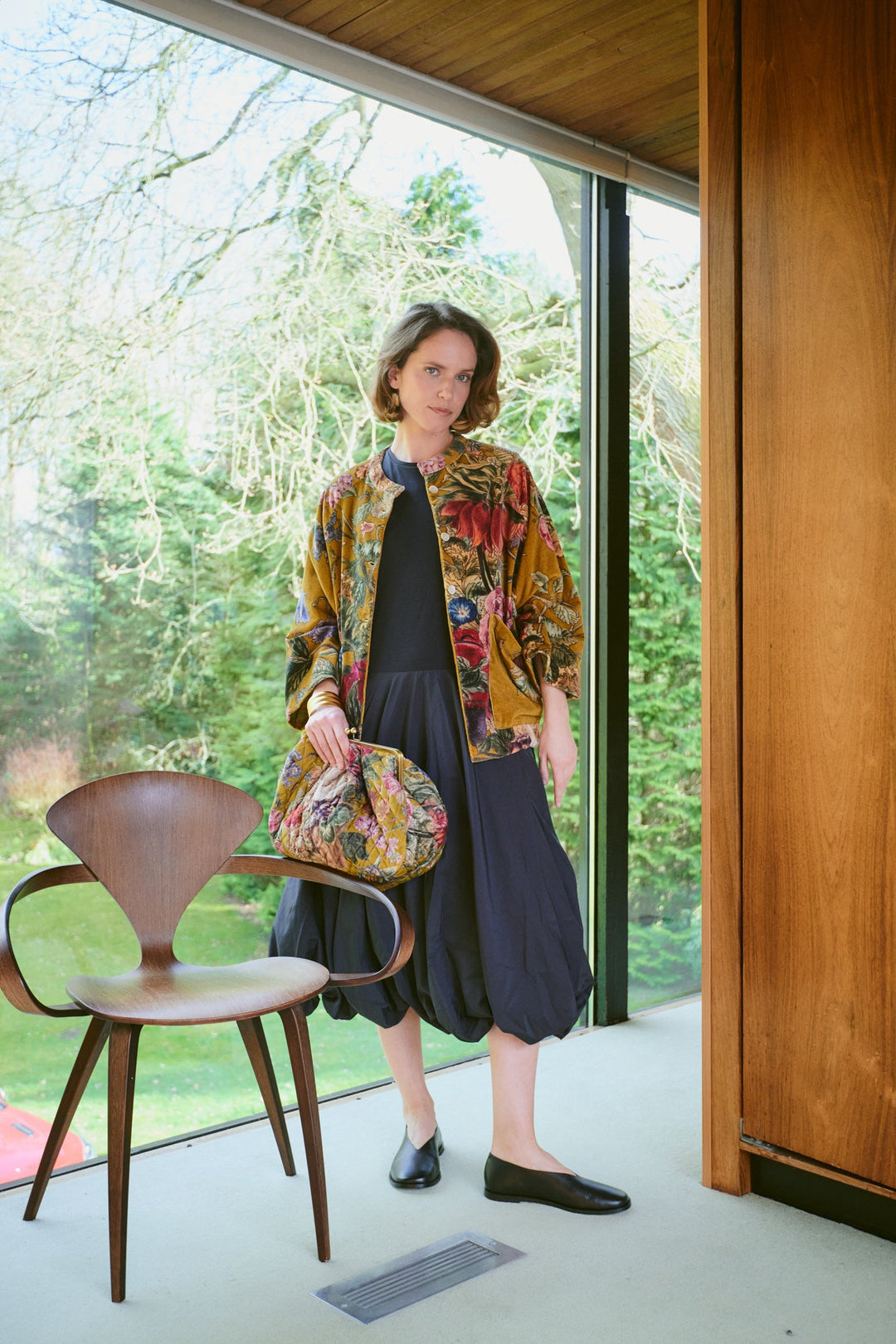 Primula Gold Velvet Jacket - One Hundred Stars