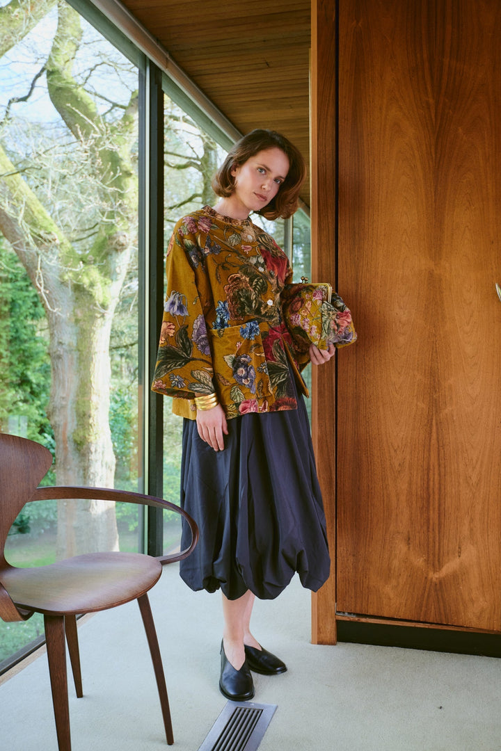 Primula Gold Velvet Jacket - One Hundred Stars