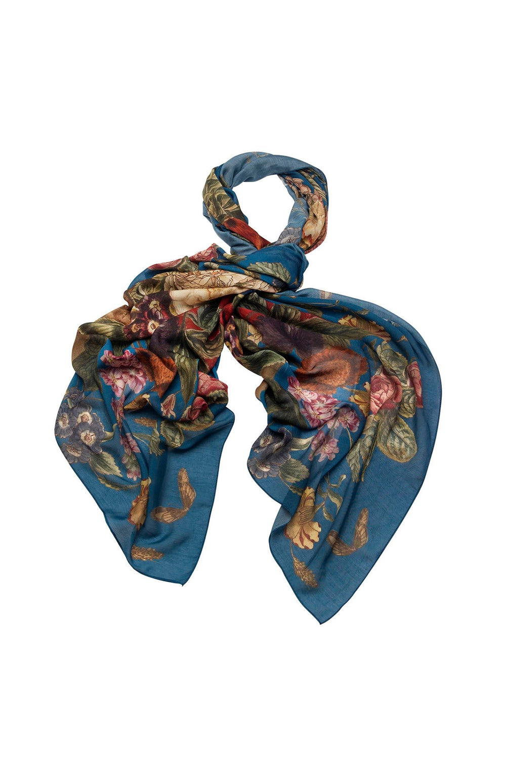 Primula Teal Scarf - One Hundred Stars