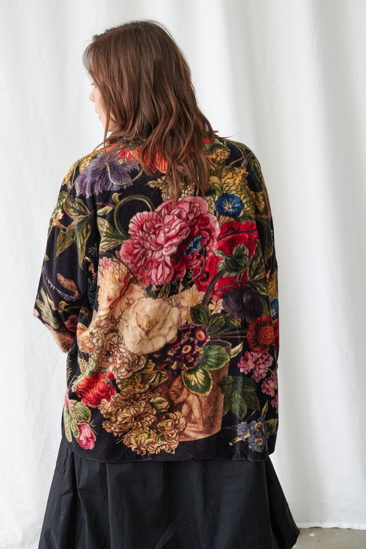 Primula Black Velvet Pocket Jacket