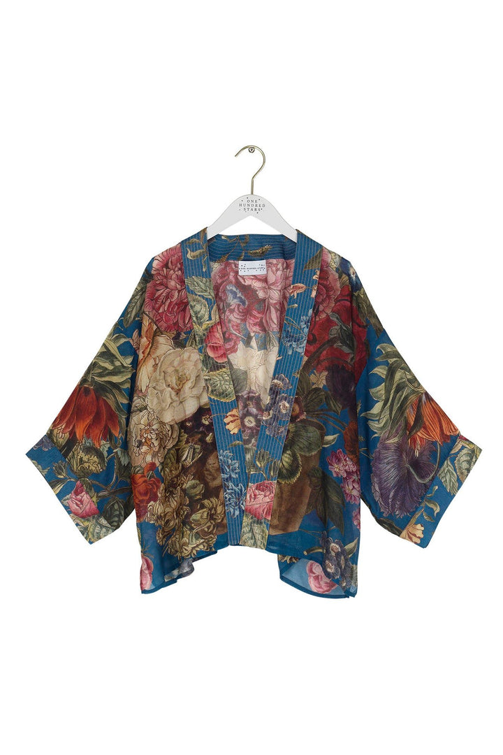 Primula Teal Kimono - One Hundred Stars