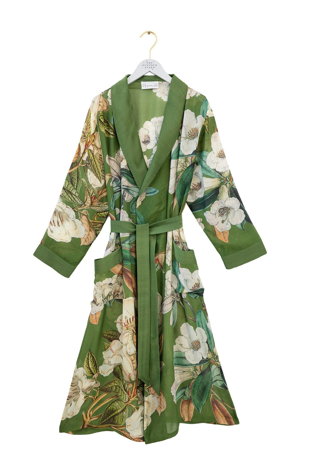 Rhodoleia Green Gown - One Hundred Stars