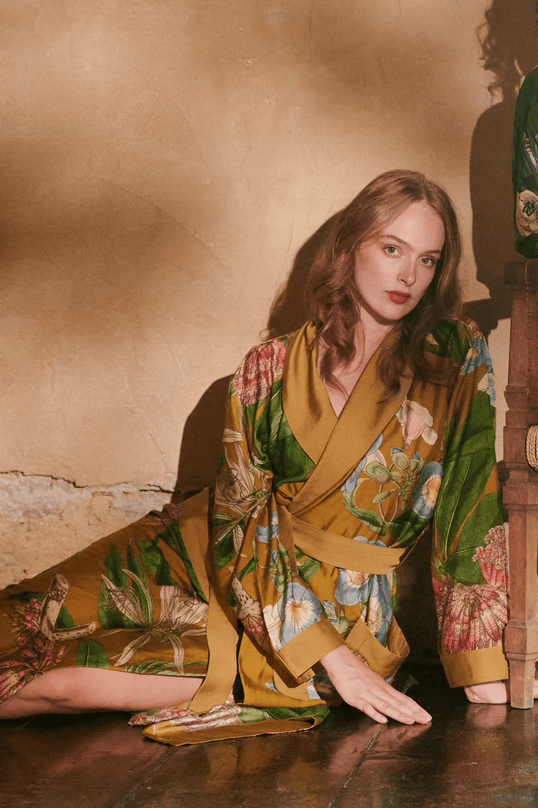 Rhodoleia Gold Gown - One Hundred Stars