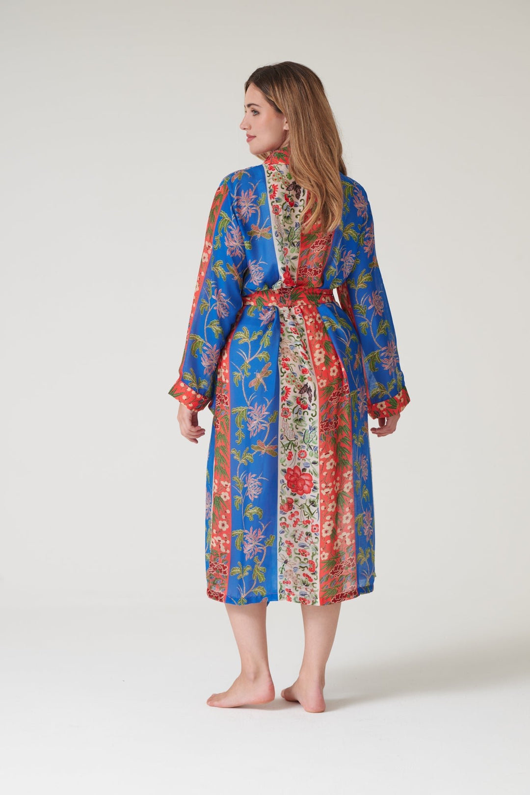 Ribbons Cobalt Gown - One Hundred Stars