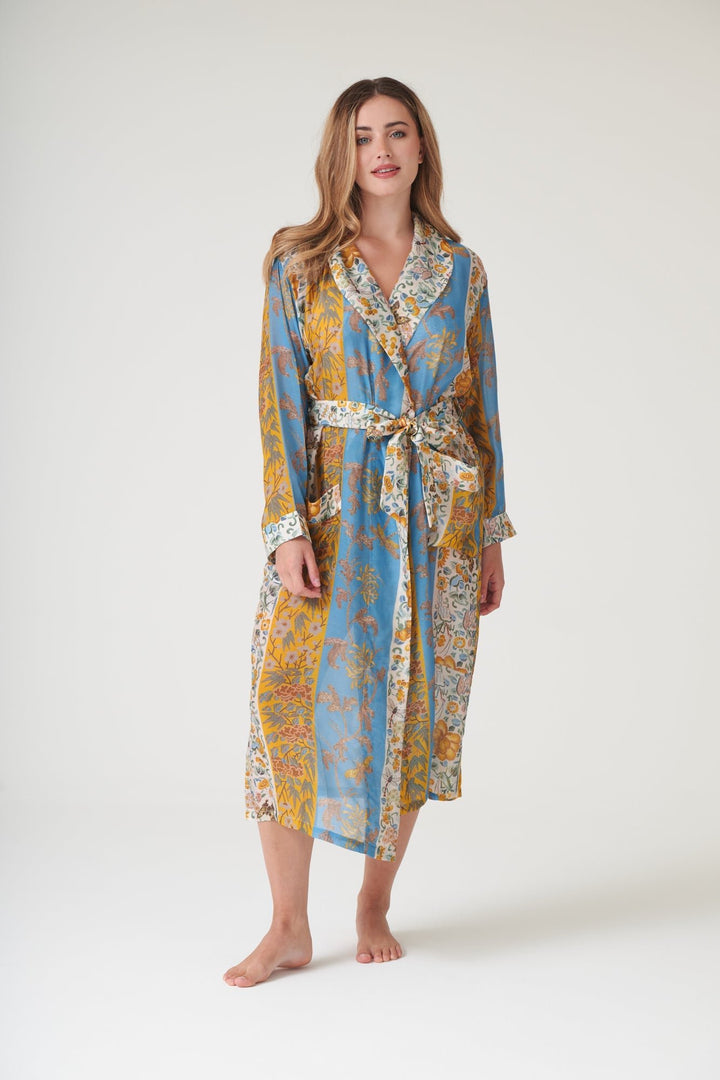 Ribbons Gold Gown - One Hundred Stars