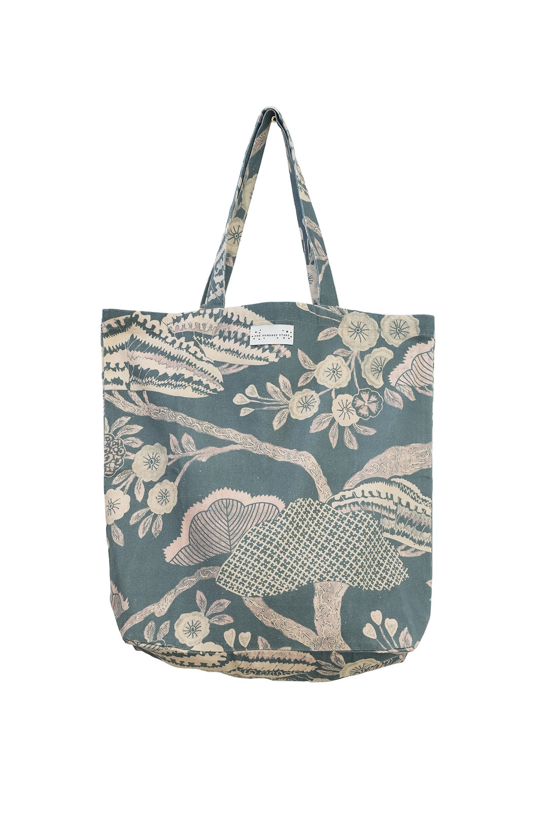 Rosa Blue Canvas Bag