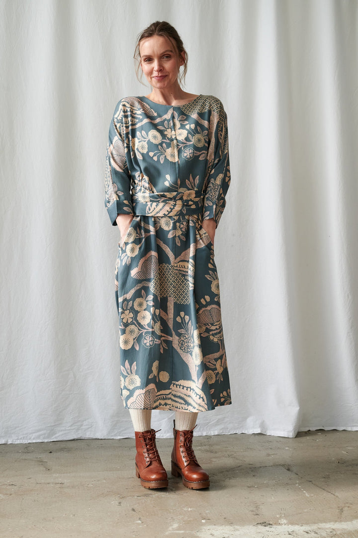 Rosa Blue Kate Dress