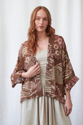 Rosa Brown Kimono