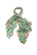 Ikat Green Scarf