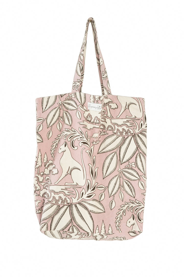 Sphinx Pink Canvas Bag - One Hundred Stars