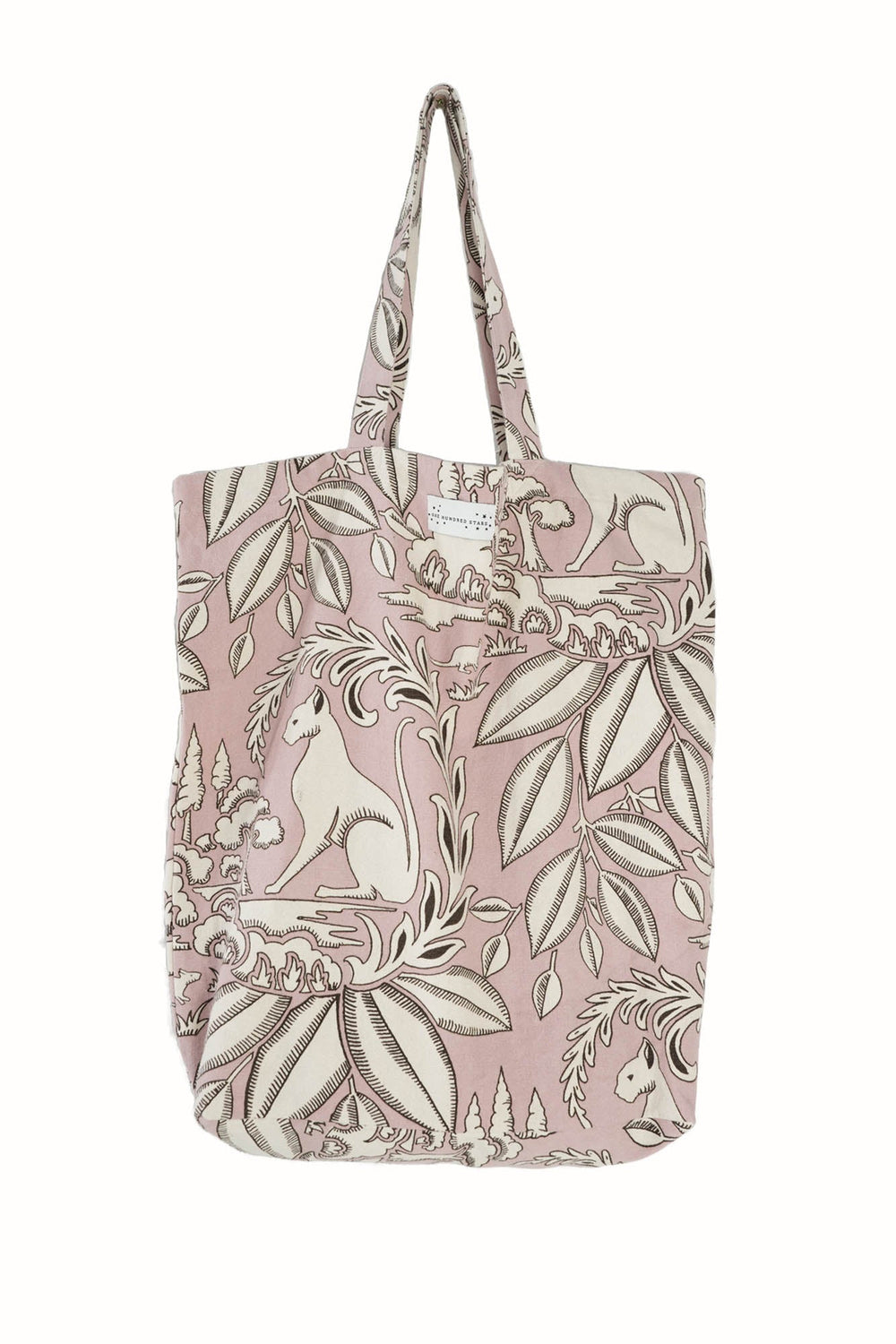 Sphinx Pink Canvas Bag - One Hundred Stars